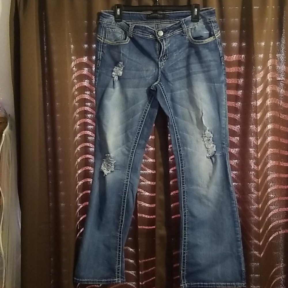 21 Black Jeans